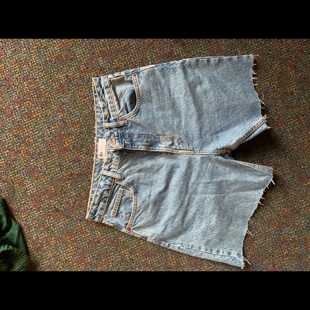 ZARA Jean Shorts